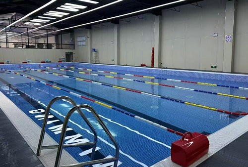 钢结构防水胶膜拼装游泳池健身房宝鸡项目